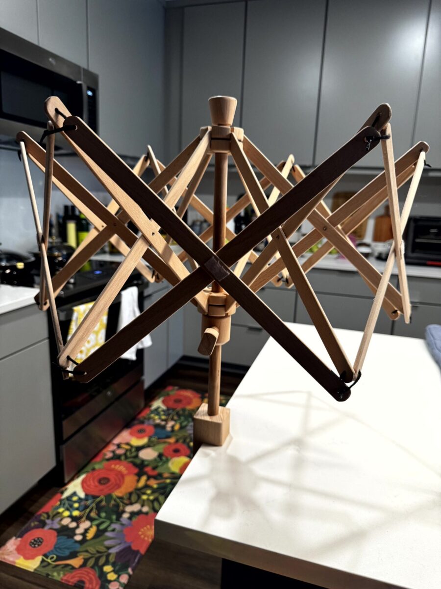 Wood Yarn Winder