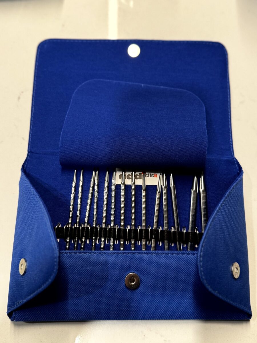 Addi Metallic Ergonomic Interchangeable Knitting Needle Set