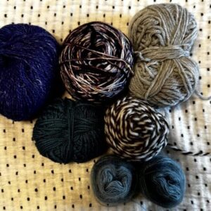 Mini Wool and Mohair Leftovers