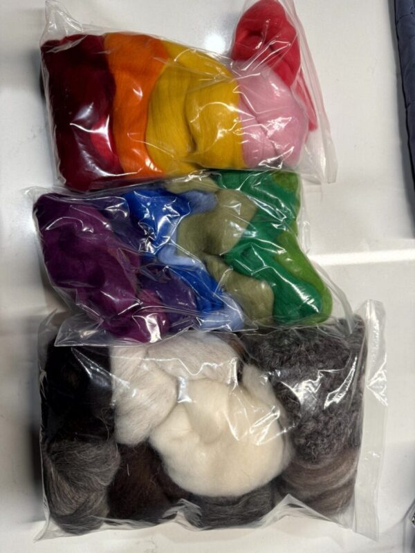 Lot of Felting Wool