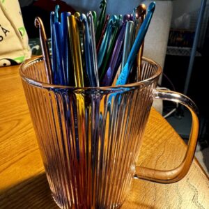 Lot of 20 Metal Crochet Hooks